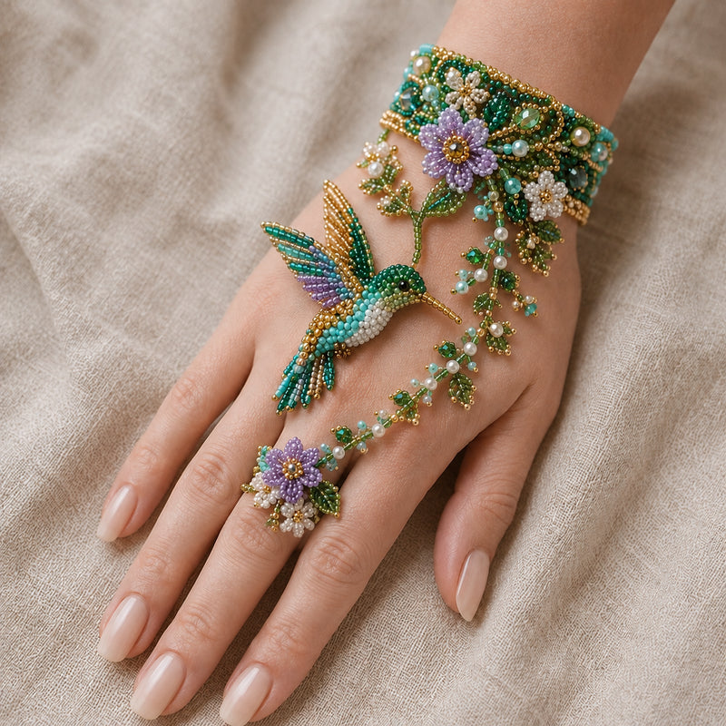 CraftBloom – DIY Beaded Wearable Art Bracelet Kit
