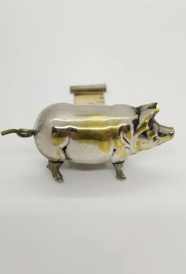 PiggyMeasure – Antique Mini Tape Measure