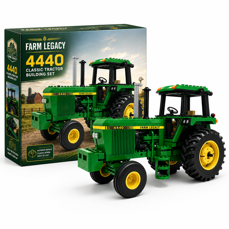 AgriHeritage – Vintage Farm Tractor Building Blocks