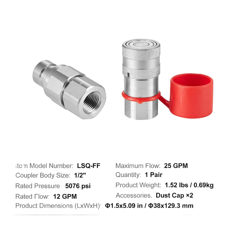 HydroLock – Industrial Grade Hydraulic Quick Connect Fittings