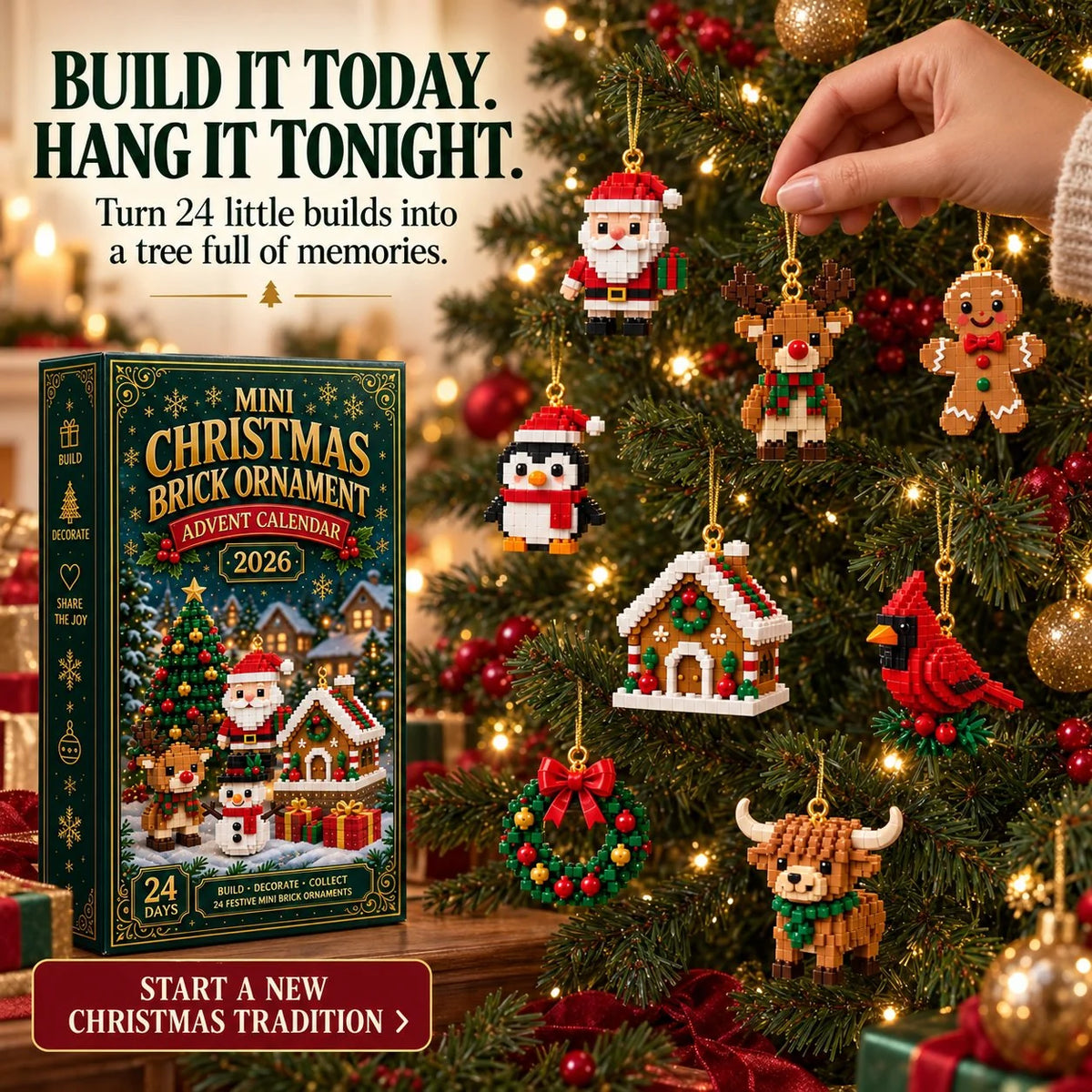 BrickMagic – 24-Day Christmas Mini Build Calendar