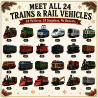 RailCrest – 24-Day Trains & Rail Vehicles Advent Calendar 2026