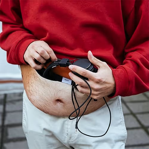 BellyBanter – Funny Belly Print Waist Bag