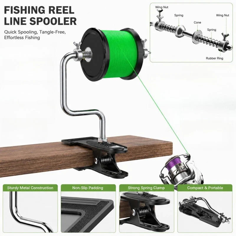 SpoolPro – Fishing Line Spooler Tool