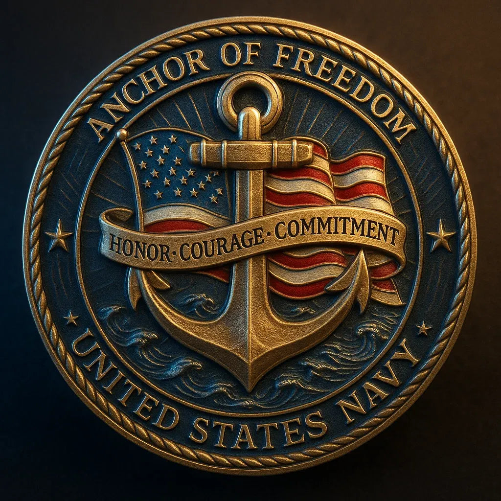 ValorMint – U.S. Navy Commemorative Cap & Coin Set