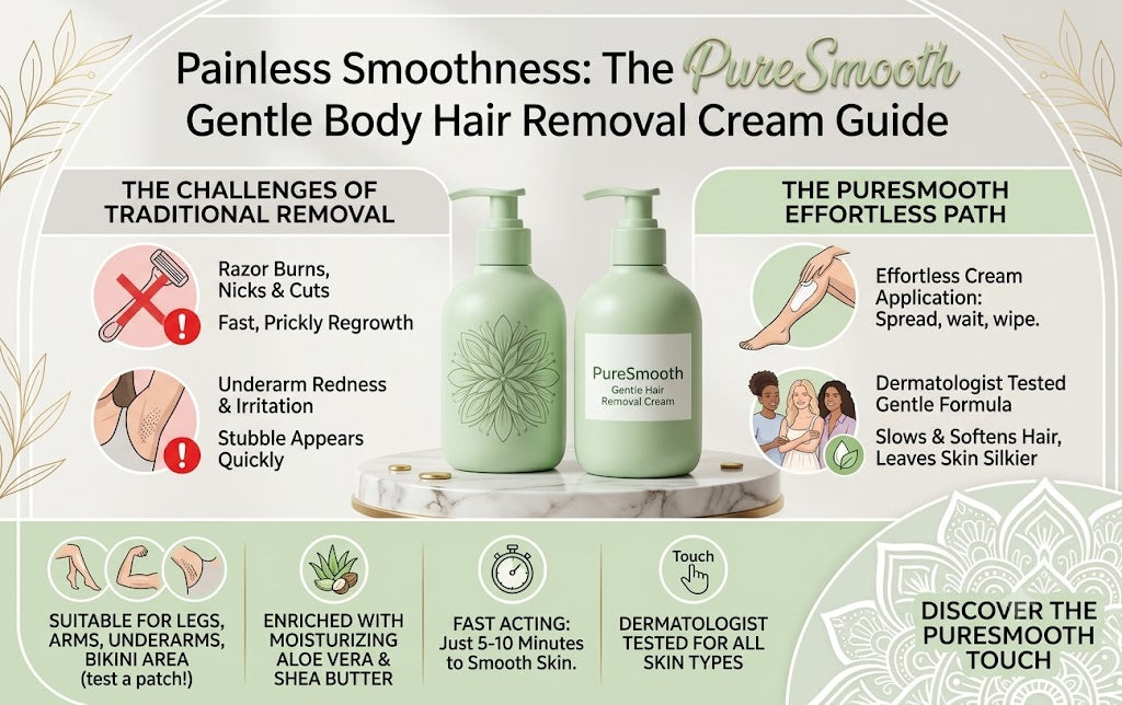 PureSmooth – Gentle Body Hair Removal Cream