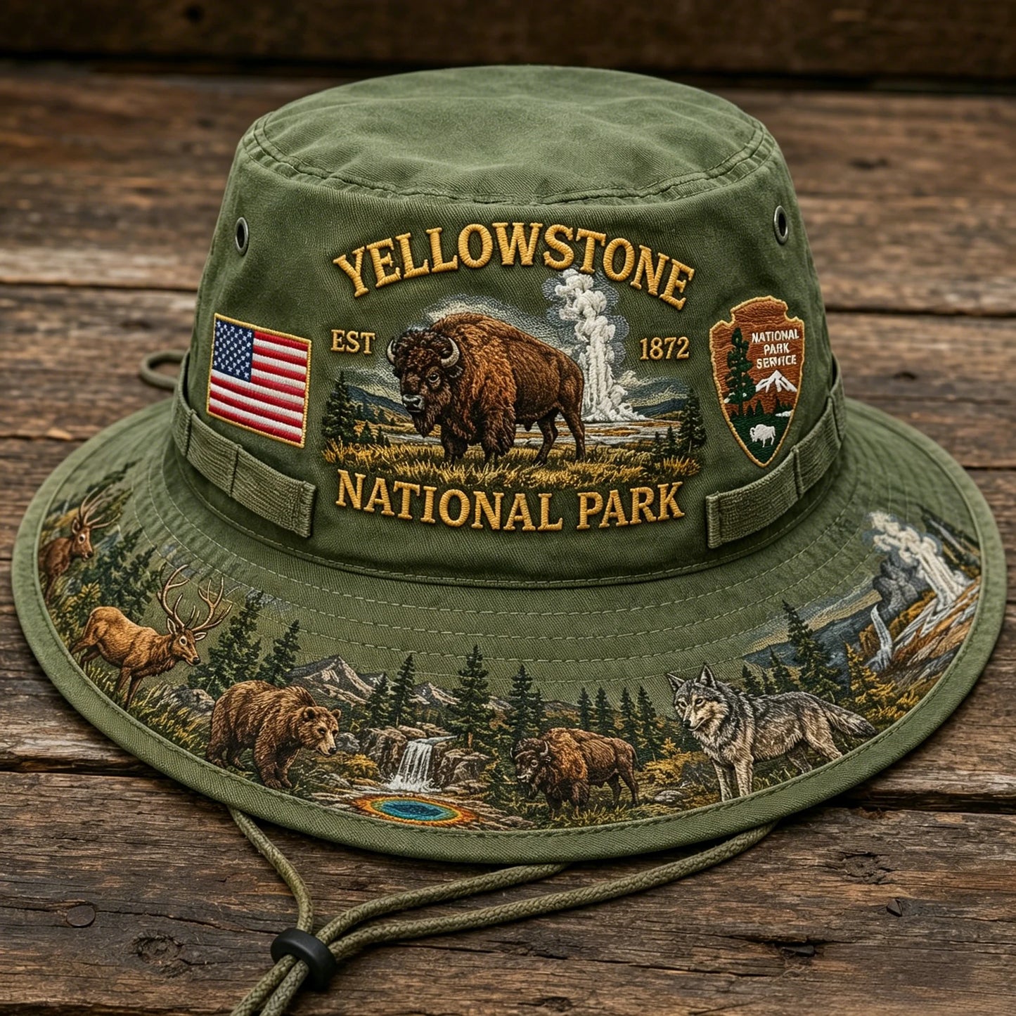 TrailGuard – Yellowstone Adventure Sun Protection Boonie Hat