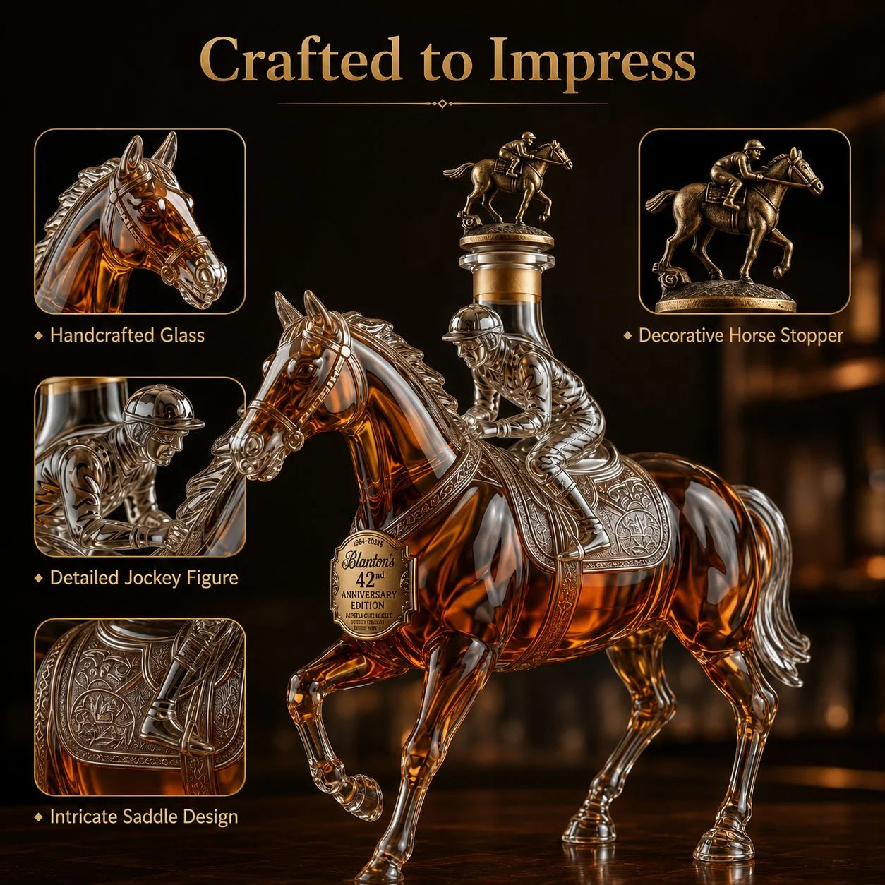 StallionReserve – Bourbon Whiskey Decanter
