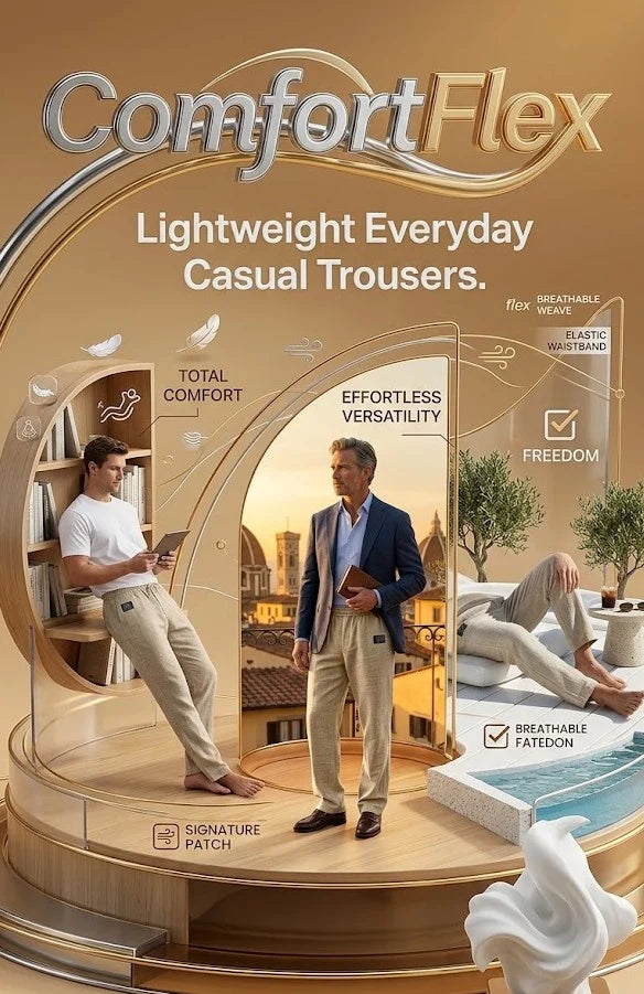 ComfortFlex – Lightweight Everyday Casual Trousers