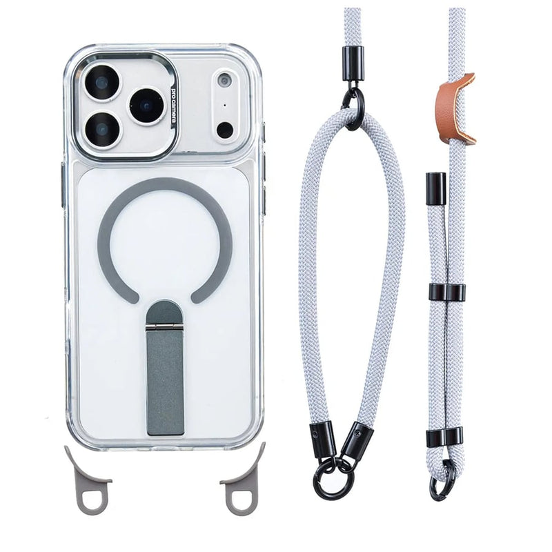 MagnaTether – Clear iPhone Case With Detachable Lanyard