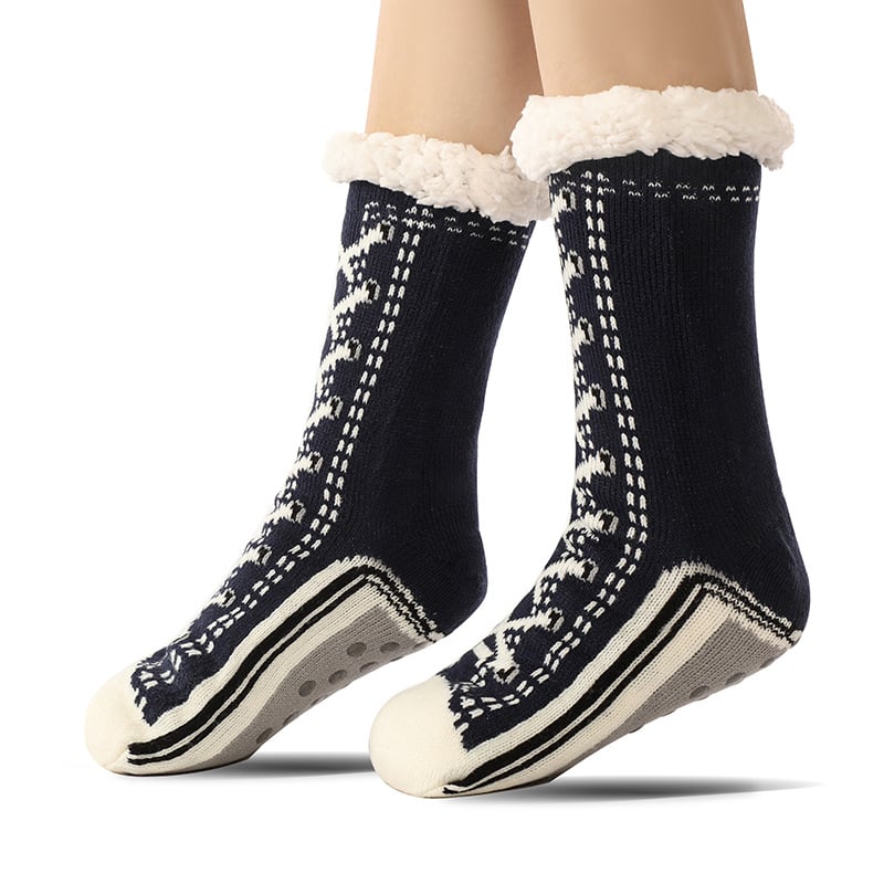 ToastyToes - Non-Slip Fleece Slipper Socks