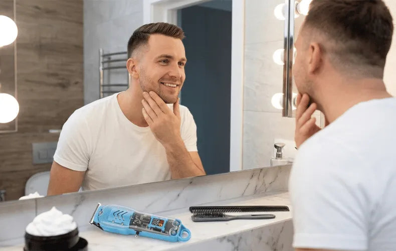 TrimVance – Rechargeable LCD Hair & Beard Trimmer