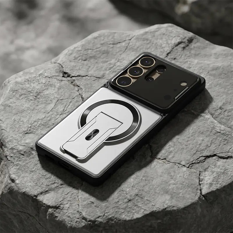 MagVault – Premium Magnetic Stand Phone Case