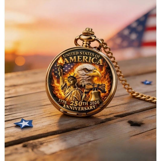 LibertyChrono – USA 250th Pocket Watch