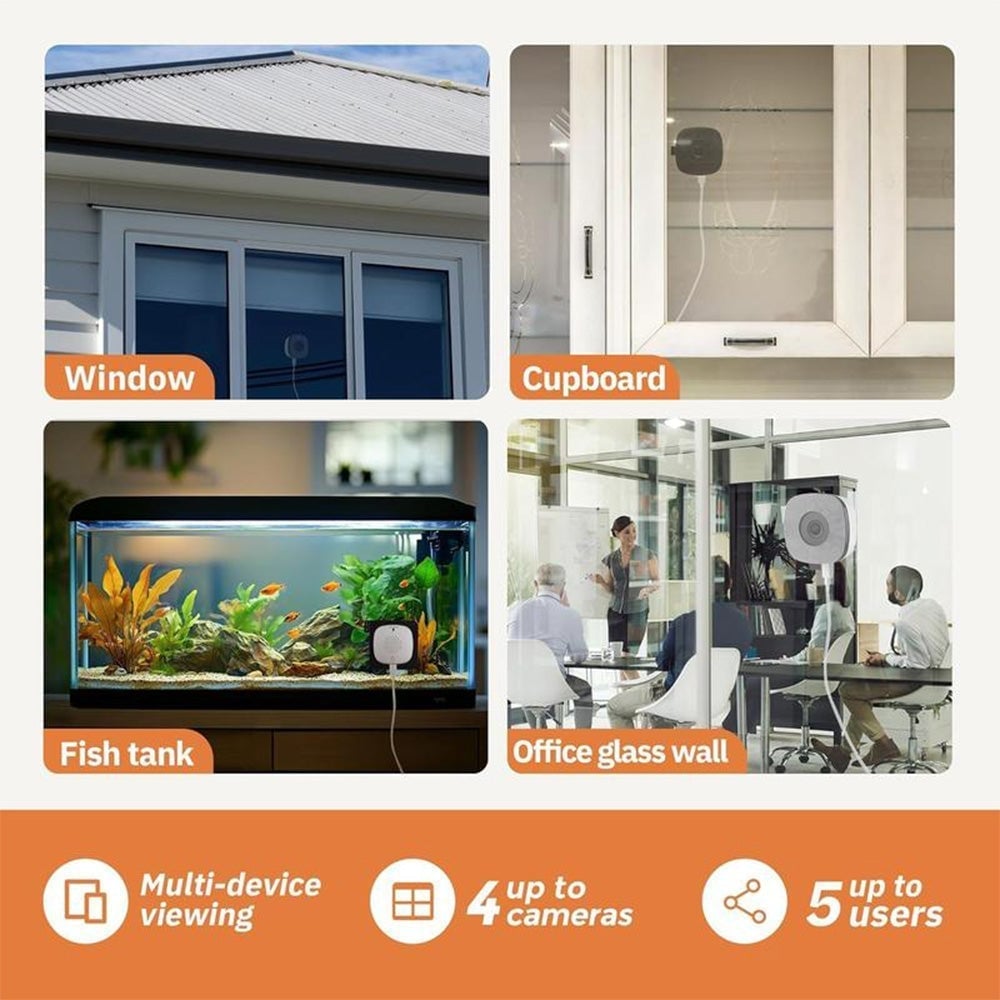 Smart 2K Window Security Camera-usb