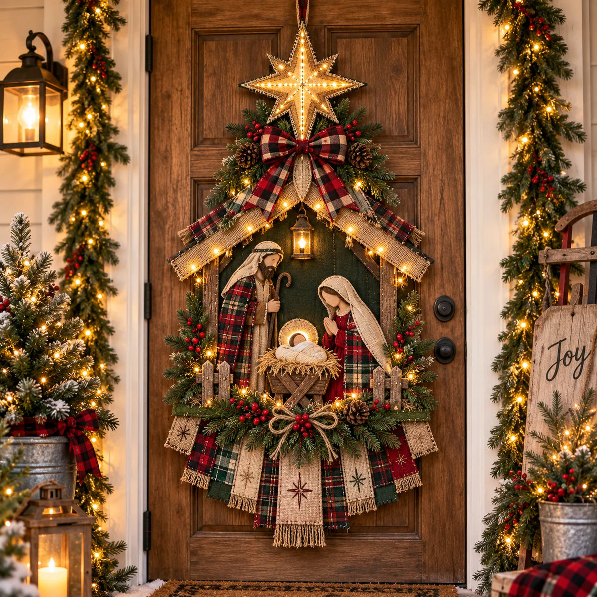 BethlehemBloom – DIY Nativity Christmas Display Kit