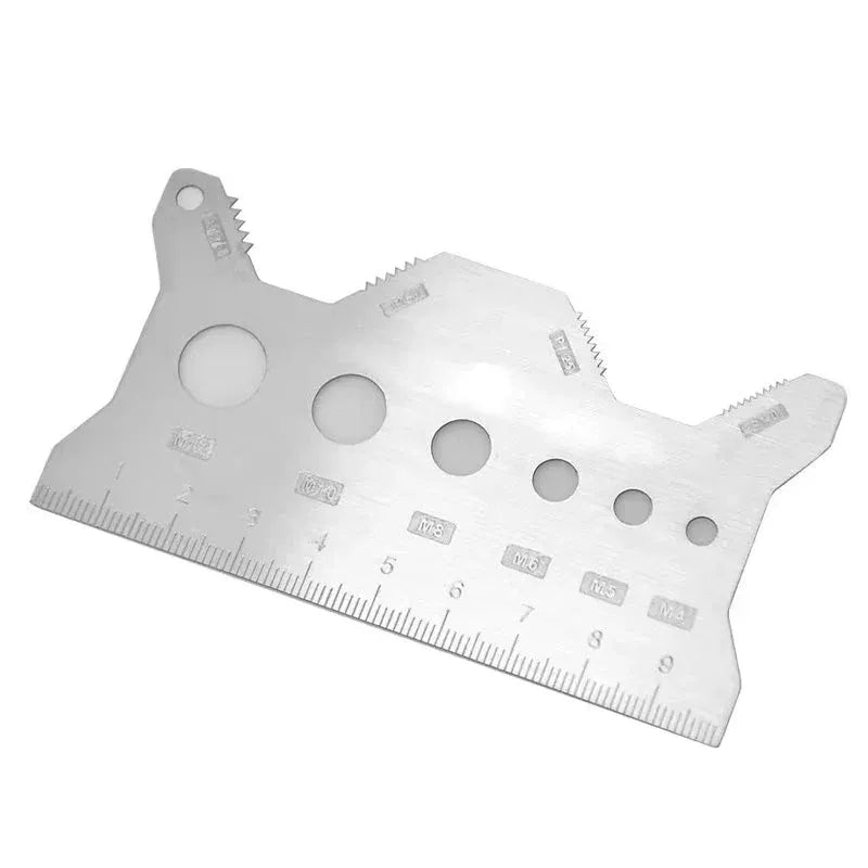 SteelMeasure – Double-Sided Bolt Gauge Tool