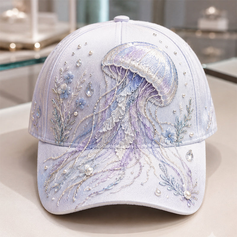 OceanVista – Premium 3D Embroidered Marine Life Cap