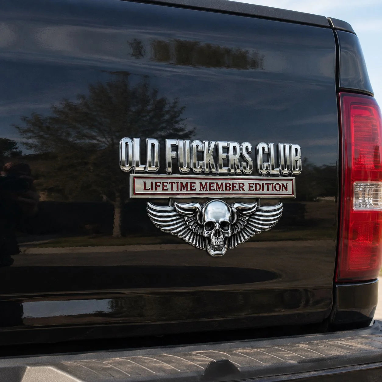 RoadLegend – Lifetime Member Metal Car Emblem