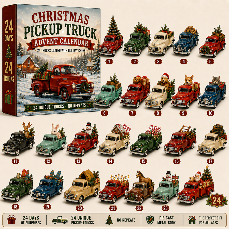 WonderWheels – 24-Day Vehicle Christmas Calendar