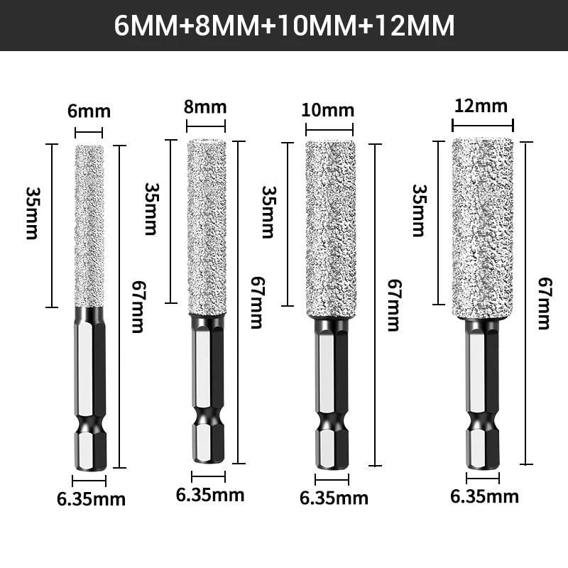 DrillForce – Hex Shank Brazed Hole Opener
