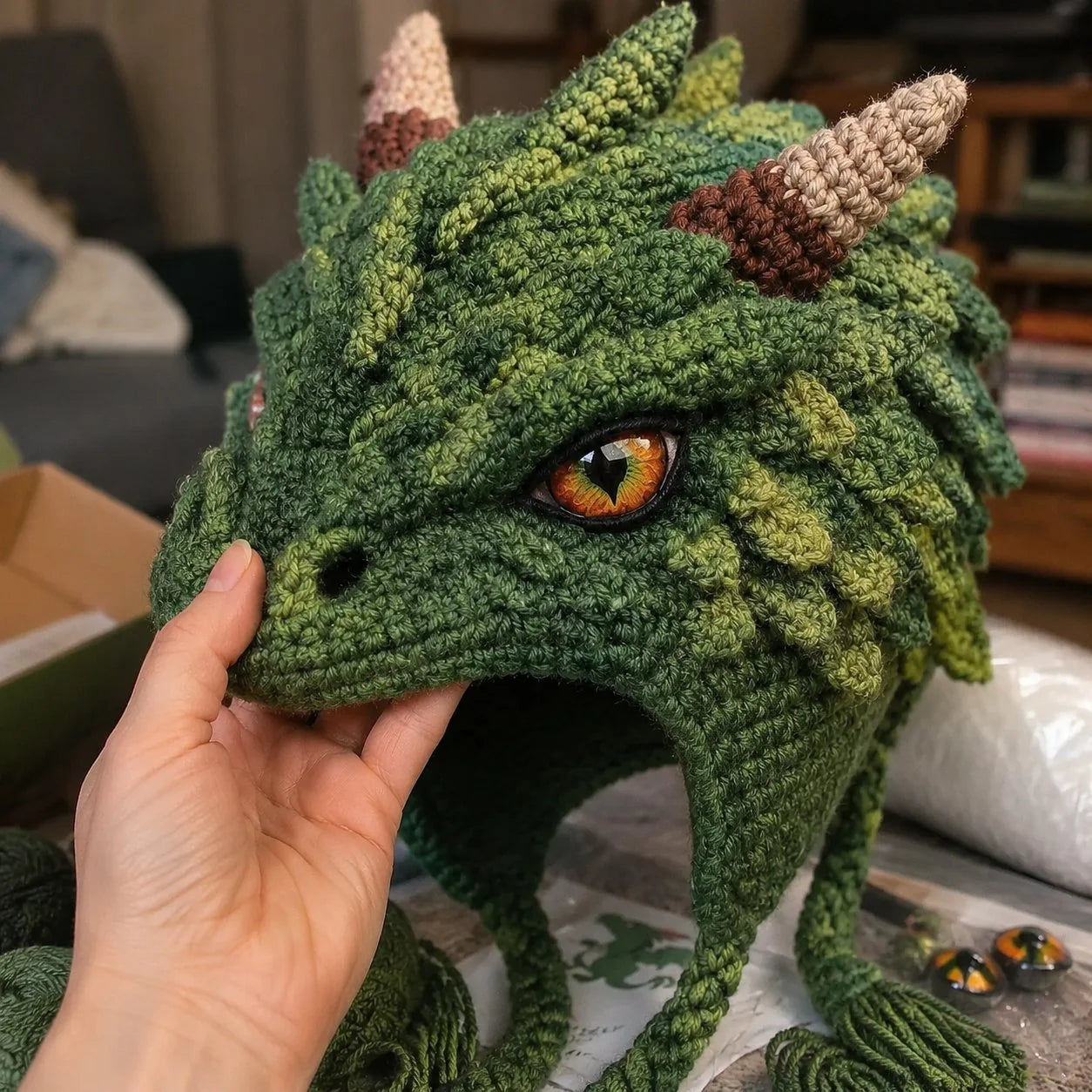 MystiKnit – Fantasy Hood Hat Crochet Kit
