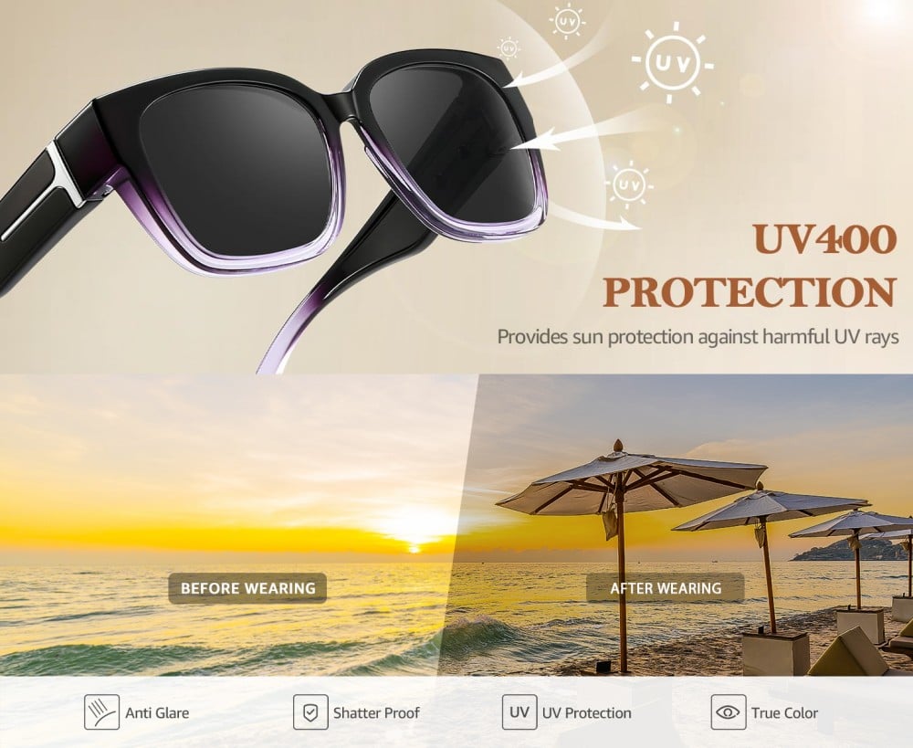 SunVista – Polarized Fit-Over UV400 Sunglasses