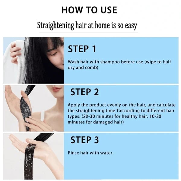 🔥 Hot Sale 48% OFF 🔥 - Silk & Gloss Hair Straightening Cream