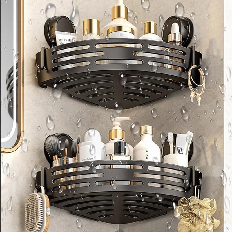 Triangle Suction Cup Shower Caddy