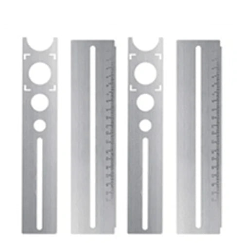 TileCraft – Stainless Steel Hole Marking Ruler