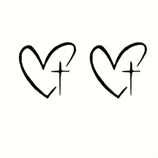 BlessedRide – Faith-Based Rearview Mirror Decal