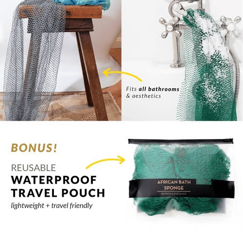 GlowWeave – African Exfoliating Net Sponge