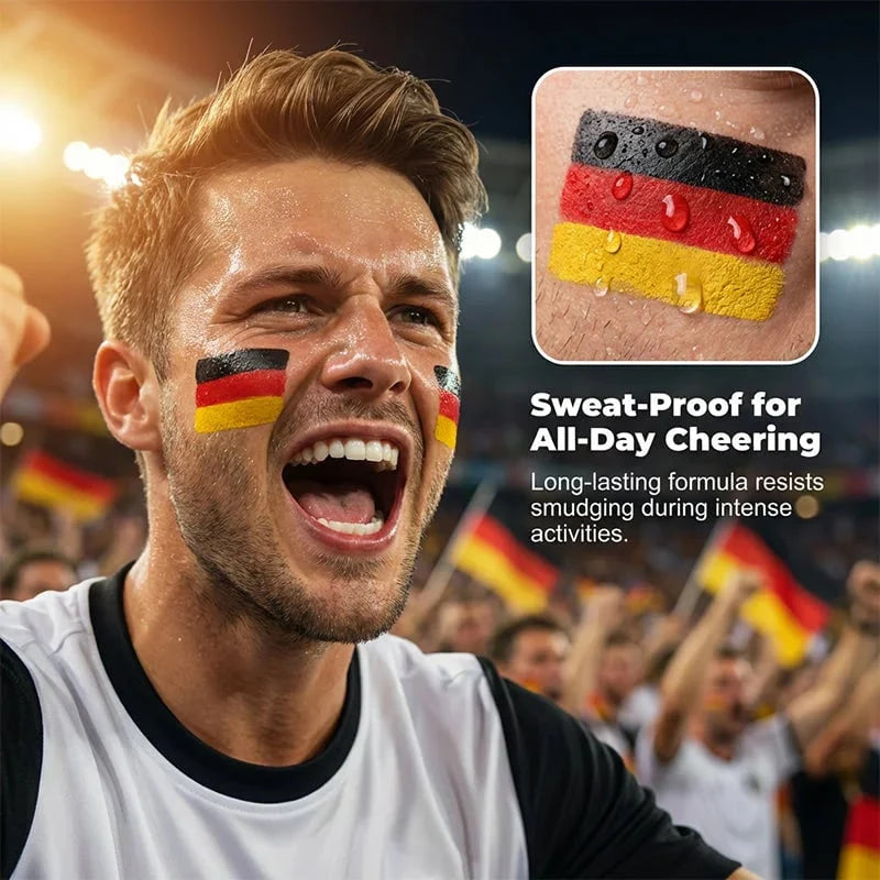 FanFlag – National Flag Face Paint Stick