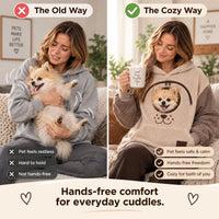 WarmWhiskers – Cozy Cat & Small Dog Hoodie