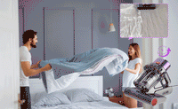 CleanNest – Smart Dust Sensor Mattress Vacuum