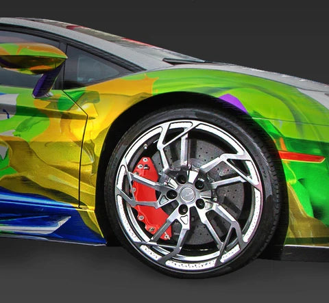 BrakeFlair – Colorful Custom Caliper Covers (Set of 4)