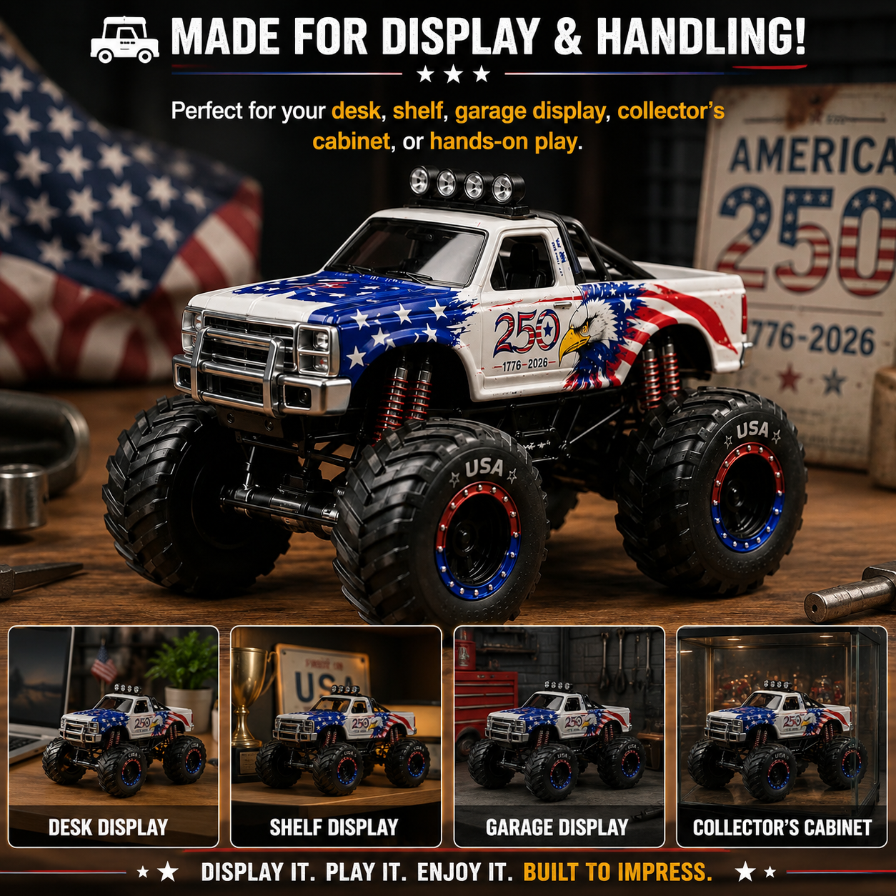 FreedomCrusher – 250th Anniversary Die-Cast Beast Rig