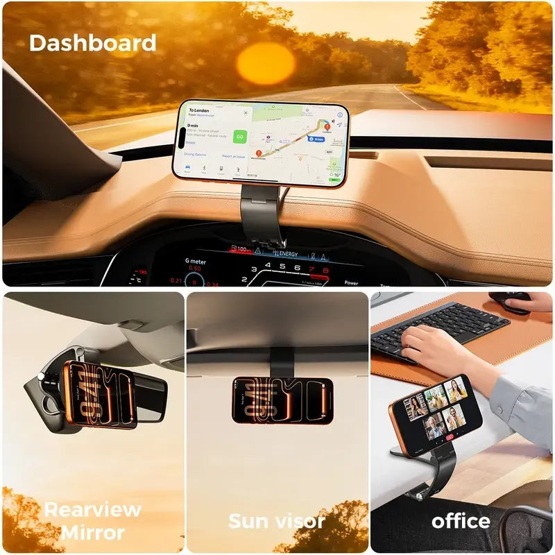 MagnaGrip – 95° Adjustable Magnetic Car Phone Mount