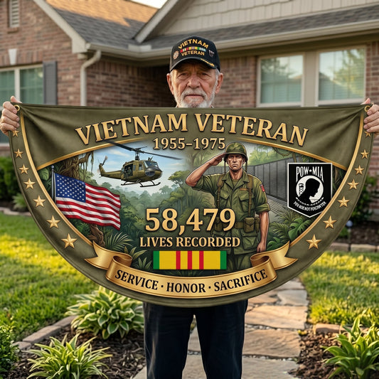 🇺🇸 Last Day Promo: 49% OFF 🎖️Vietnam Veteran Tribute Banner