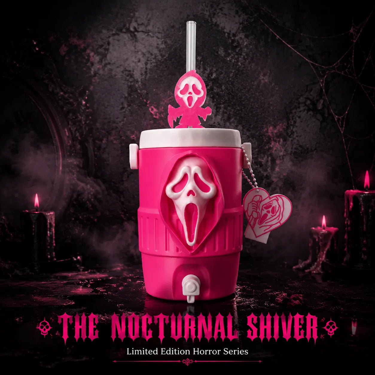 SpookyChill – Horror Themed Insulated Can Tumbler