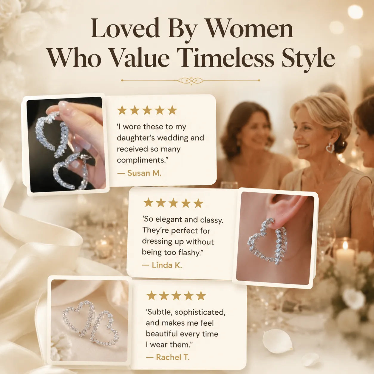 LumiVine – Elegant Rhinestone Heart Dangle Earrings