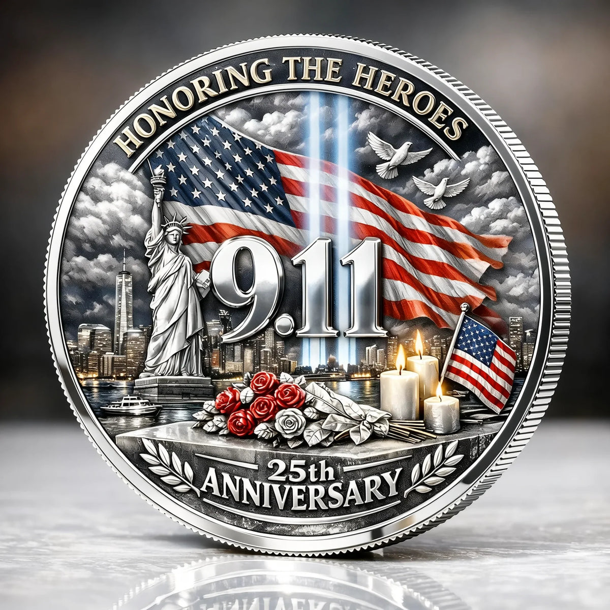 TimelessTribute – 9/11 25th Anniversary Memorial Coin