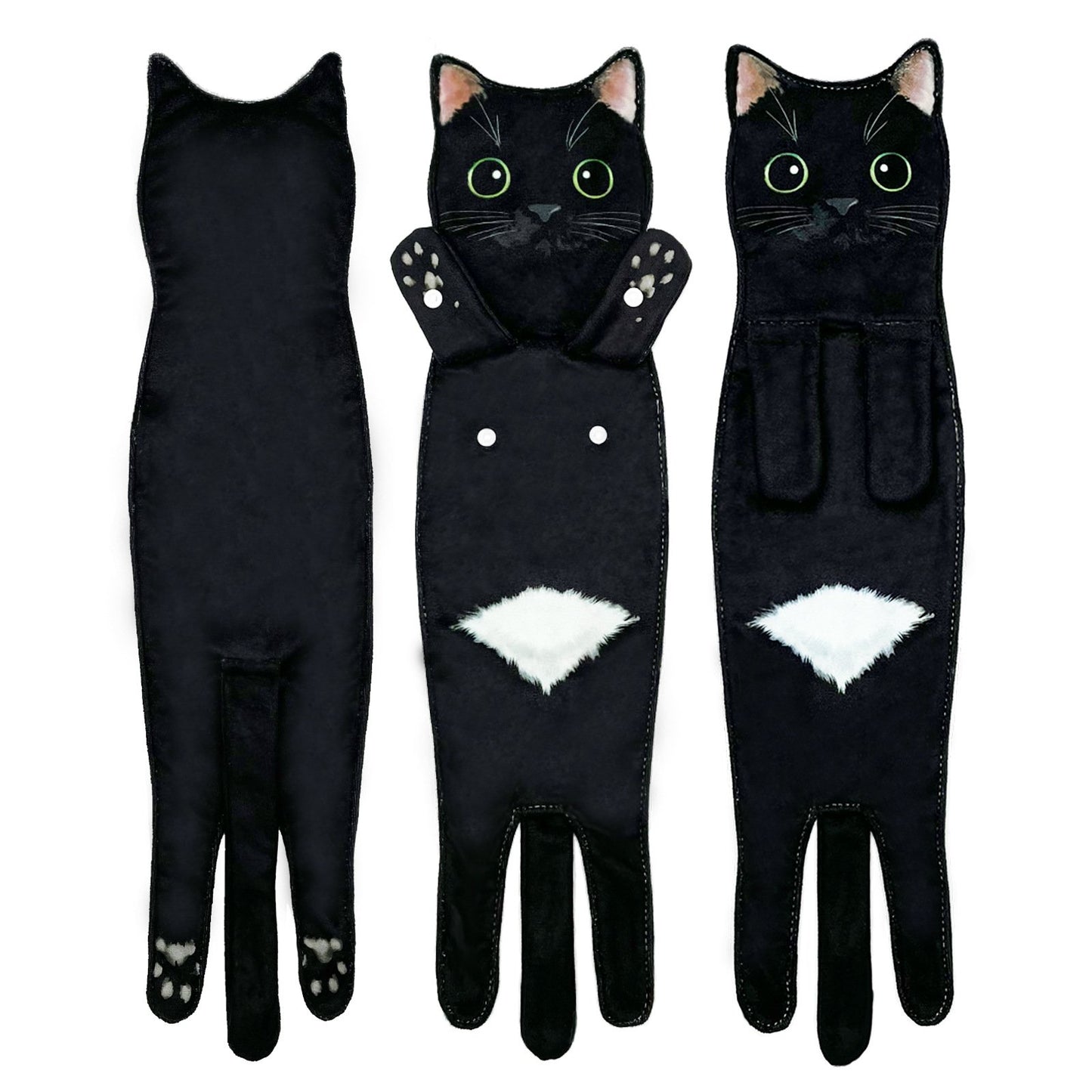 🎁 Funny Cat Hand Towels
