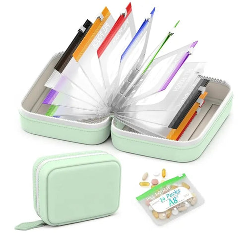 A8 Waterproof Pill Organizer