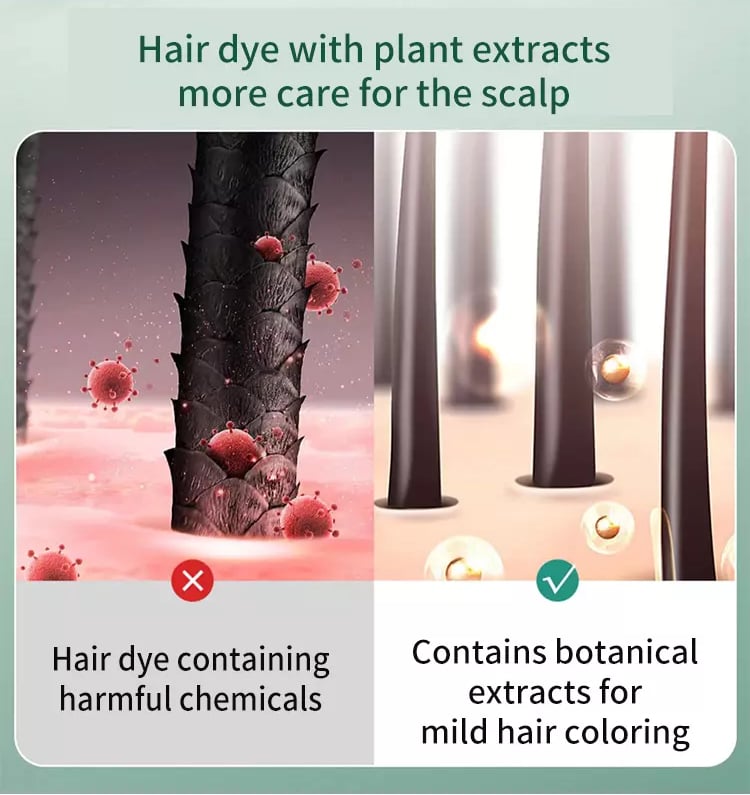 🌿Plant Extract Hair Dye Essence