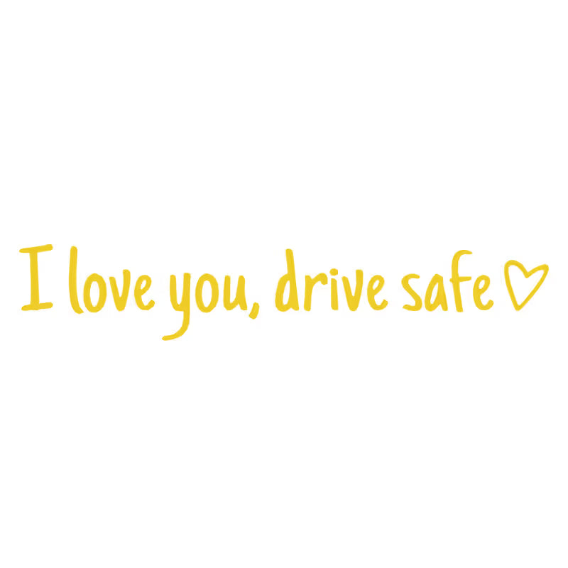 HeartSignal – I Love You Drive Safely Sticker Set