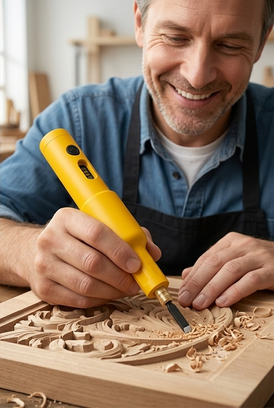 PowerSculpt – Professional Cordless Electric Wood Carving Tool Kit