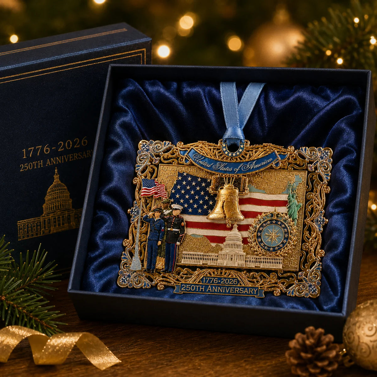 LegacyPride – 1776–2026 American Heritage Ornament