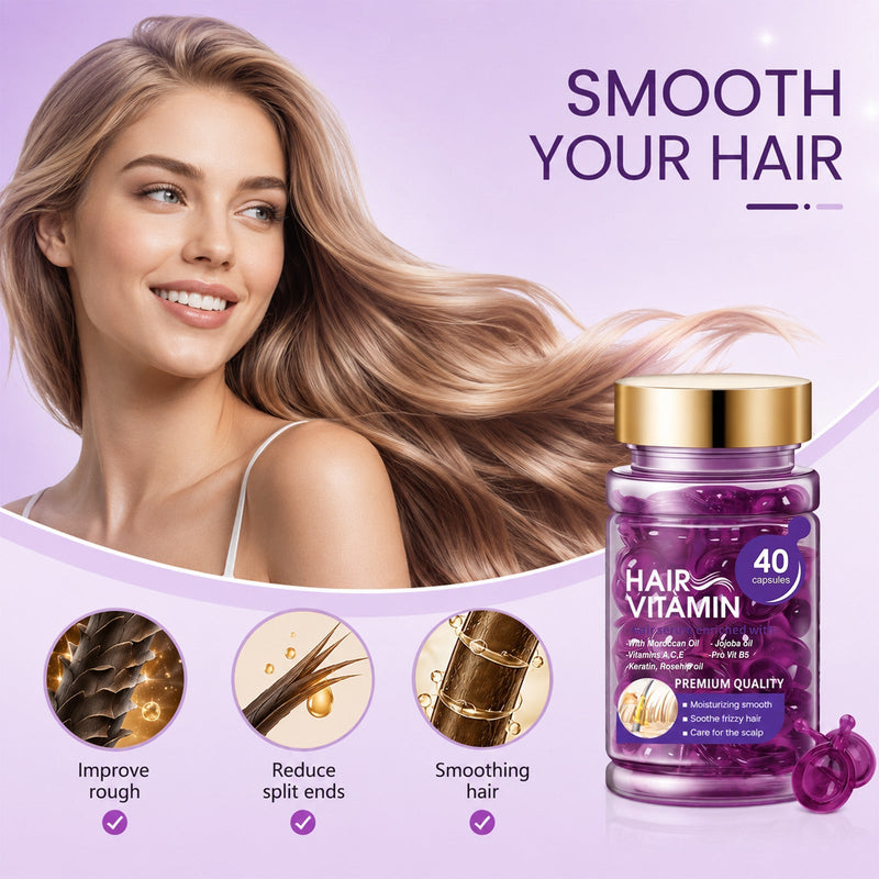HairLuxe – Intensive Hair Smoothing Treatment Capsules
