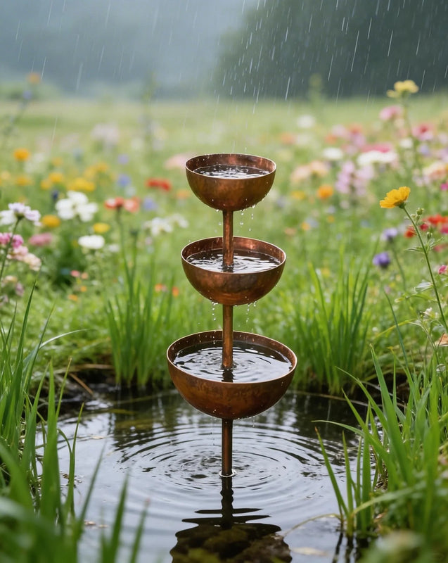 RainBloom – Decorative Plant Rain Catcher